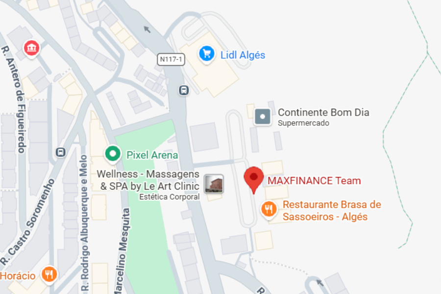 Localização Maxfinance Team 
